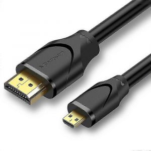 MINDPURE AD015 Cble adaptateur 1m 4K 60Hz HDMI vers Micro HDMI Mle Mle pour appareil photo/tablette/ordinateur portable 2025 - Neuf