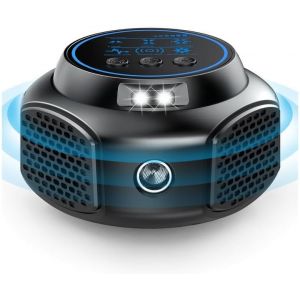 VornixorSarlshopProfessionnel Ultrason Souris et Rats Puissant &agrave; Large Port&eacute;e - R&eacute;pulsif Souris pour Int&eacute;rieur avec Lumi&egrave;re LED, 360&deg;Ultrason Rongeur, Effets pour Rats, Souris, Campagnols et Loirs - Neuf