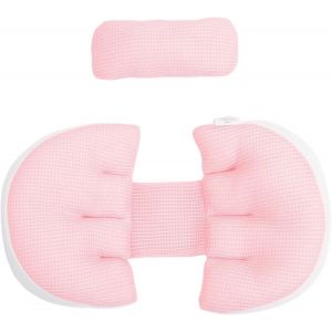 1ensemble Coussin De Grossesse Ergonomique Oreiller De Maternité Pour Soutien Optimal Des Femmes Enceintes Confortable Et Adapté Au Sommeil Latéral Pour Soulager Le Et Abdomen - Neuf