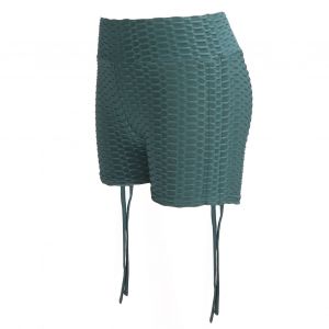 Short De Yoga Taille Haute Pour Femme, Lavable, Doux Et Elastique, Pour Le Fitness, Le Cyclisme, La Course A Pied, Taille Xl - Neuf