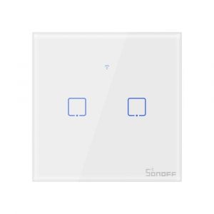 Interrupteur Mural Intelligent, Interrupteur Connecté Wifi Sans Fil Avec Contrôle À Distance&Contrôle Rf,Compatible Avec Alexa,Google Home,Interrupteur Tactile Avec Fonction De Tem[MAT791076] - Neuf