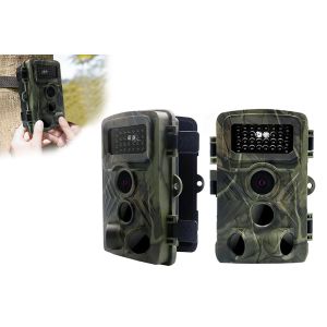 Cam&eacute;ra de chasse 36 MP 1080p avec vision nocturne infrarouge pour la surveillance de la faune et des espaces ext&eacute;rieurs - Neuf