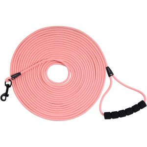 Jgd-Laisse Longue Pour Chien D'ext&eacute;rieur - Corde Robuste Avec Poign&eacute;e Et Sac De Rangement - Laisse De Dressage - Neuf