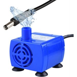 Kalanka-Pompe De Fontaine &Agrave; Chat Chien, Petite Pompe &Agrave; Eau De Remplacement, Moteur Fontaine A Eau Chat, Pet Water Bowl Pump Ultra Silencieux Avec Cordon D'alimentation De 1.8 M Pour Animaux De Compag - Neuf