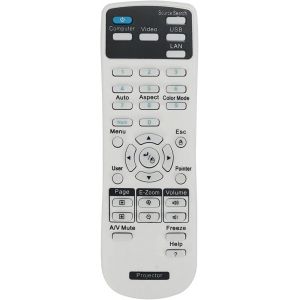 Télécommande remplacée Convient pour Epson Projecteur 1547200 EB-435W EB-430 EB-425W EB-420 EB-485Wi EB-480i EB-475Wi EB-470 EB-536Wi EB-535W EB-520 EB-525W EB-965 EB-940 EB-955W EB-98 - Neuf