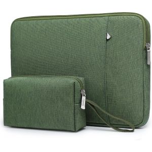 17-17,3 Pouces Housses Ordinateur Portable Pour 17"" 17,3"" Hp/Lenovo/Dell/Asus/Acer/Lg/Msi Gaming Laptop/Razer Blade 17/18, Sacoche De Protection Pour Hommes Femmes, Vert Herbe - Neuf