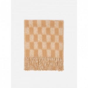 &Eacute;charpe Femme Moelleuse &Agrave; Carreaux - Neuf