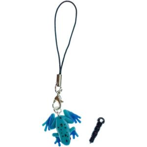 Kal-Bijoux Téléphone Pendentif Téléphone Mobile Poison Pendentif Bleu Frösche- Pendentif Bijoux Faits À La Main I Porte-Clé Porte-Clés - Neuf