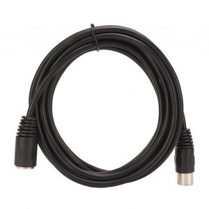 Cable de connecteur DIN 4 broches 3 m, adaptateur de cable de connecteur DIN 4 broches male vers femelle pour equipement audiovisuel de voiture, equipement de beaute, 3 m - Neuf