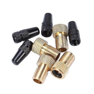 Lot De 8 Bouchons De Valve De Pneu En Alliage D'aluminium Pour Vtt Et V&eacute;los De Route : Durables, &Eacute;l&eacute;gants, Faciles &Agrave; Installer, Antirouille Et Excellente &Eacute;tanch&eacute;it&eacute;. - Neuf
