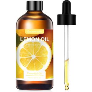 Trahoo-Huile Essentielle De Citron 100 Ml, Huiles Essentielles Pures De Citron Pour Diffuseur, Huile Parfum&eacute;e D'aromath&eacute;rapie Pour Massage, Bricolage, Bougies, Bain, Cadeaux Pour Femmes No&euml;l - Neuf