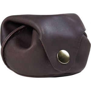 CAUC-Bob' Mini Bourse Monnaie Cuir Vintage Petit Portefeuille Pochette &agrave; Monnaie Bo&icirc;te viennoise Porte-Monnaie Porte Cl&eacute; Coin Purse Cuir V&eacute;ritable - Neuf