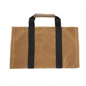 Sac Fourre-Tout Pour Bois De Chauffage, En Toile Ciree, Avec Poignees, Pour Usage Exterieur Et Interieur - Neuf