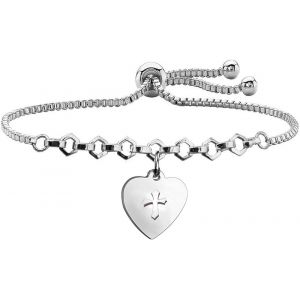 Bracelet À Breloques Pour Première Communion Pour Filles, Bracelet À Breloques En Forme De Croix, N?Ud D'amour, Bijou Religieux, Bracelet Chrétien, Cadeau De Baptême - Neuf