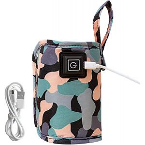 Chauffe-Biberon Portable Usb | Thermostat Chauffe-Biberon, Chauffe-Biberon Rapide, Maintien De La Chaleur Pour Tous Les Biberons, Sortie En Famille - Neuf