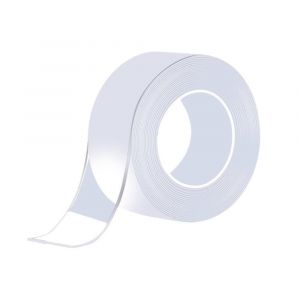 ChenQuanSarl-Ruban Adhésif Double Face Extra Fort Nano Tape Transparent 300Cm X 3Cm, Réutilisable, Sans Traces, Pour Fixation Murale, Maison, Bureau - Neuf