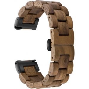 Cauc-Bracelet De Montre &Agrave; D&eacute;gagement Rapide, Bracelet De Montre En Bois Naturel, Choix De Couleur Et Largeur De Bracelet 18mm, 19mm, 20mm, 21mm, 22mm, 23mm Ou 24mm - Neuf