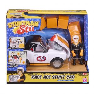 Stuntman Stu Race Ace Stunt Auto Break Apart Stunt Set - Neuf