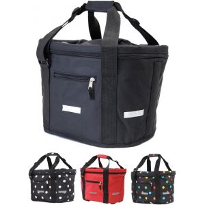 Subzonal-Panier &Agrave; V&eacute;lo Avant | Sac &Agrave; Provisions I Pliable I Panier &Agrave; V&eacute;lo Avant Avec Fixation Express Pour Une Pose Et Un Retrait Rapides. I Panier &Agrave; V&eacute;lo Avant - Neuf
