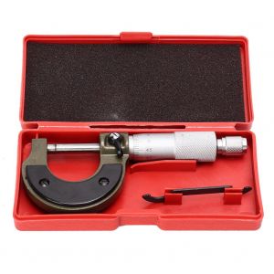 Micrometre Externe De 0 A 25 Mm, Outil De Mesure Precis Avec Boite Et Accessoires Pour Bijoux - Neuf