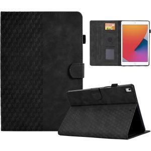 Coque Pour Ipad 9 8 7 G&eacute;n&eacute;ration 2021 2020 2019 Ipad 10.2 &Eacute;tui Cuir Pu Avec Fonction Support Fente Pour Carte Magn&eacute;tique Housse Tablette Ipad 9 8 7 Ipad Air 2019 10.5 Noir - Neuf