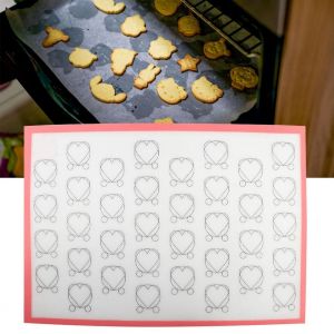 HJLIAN Tapis de cuisson en silicone resistant a la chaleur pour patisserie, gateaux, biscuits, cuisine - Neuf