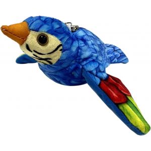 KAL-Jouet Pour Chat Avec Simulation D'Oiseau Et Activation Sonore, Bleu - Neuf