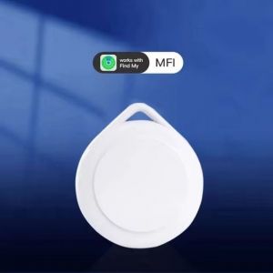 Mini Traqueur Gps Pour Sacs Et Bagages,Airtag,Bluetooth,Key Finder,Apple Find My Network,Ios Only Smart Tag Tracker- White-C6140 - Neuf