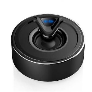 Nouveau haut-parleur Bluetooth en m&eacute;tal de nouveau style,mini subwoofer sans fil en alliage d'aluminium,noir. - Neuf