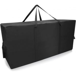 Mevronisshop-300l Grand Sac De Rangement Couette Housse Rangement Sac Demenagement Grand Format Noir Sac Rangement Vetement Sac De Voyage Xxl Sac D&eacute;m&eacute;nagement Stockage Sac Transport Storage Bag,118x5 - Neuf