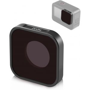 ND32 Filter Lens Protector for GoPro Hero13/Hero 12/Hero11/Hero11 Mini/HERO10/HERO9 Black : Neutral Density Lens Kit,Aluminium Alloy and Tempered Glass Optical - Neuf