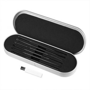 Ensemble De 6 Outils De Nettoyage D'oreilles En Acier Inoxydable Avec &Eacute;tui De Rangement Pour L'&eacute;limination Et Le Soin Du C&eacute;rumen - Neuf