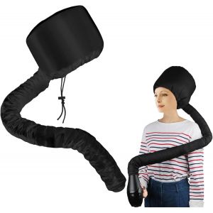 KAL-Casque Pour Séchage Cheveux, Bonnet Chauffant Pour Sèche-Cheveux Pour Séchage Cheveux E Conditionnant En Profondeur, Capot De Séchage Réglable Pour Sèche-Cheveux À Main - Neuf