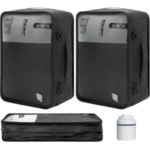 20u2018` Sac Sous Vide pour Valise avec Pompe, Sac Compression Voyage pour Costumes D'affaires, Organiseur de Voyage avec Fermeture Eclair Etanche IP67, Grande Ouverture - Neuf