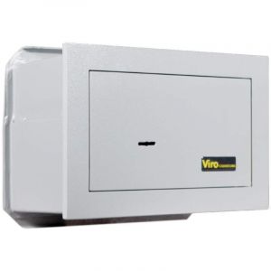 Viro - 455220- Coffre-fort M&eacute;canique &agrave; Encastrer Avec Cl&eacute; - Neuf