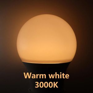 Lugh-Ampoule Led E27 B22 Ac220-240v,Puissance Réelle 8w-24w 3000k/4000k/6000k,Lumière Blanche Chaude Super Brillante Pour La Maison - Neuf