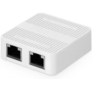 Binardat R&eacute;partiteur R&eacute;seau 1 &Agrave; 2 Gigabits, Commutateur Ethernet Gigabit &Agrave; 3 Ports, Alimentation De Type C, Mini Plug And Play (Blanc)[Z4918] - Neuf
