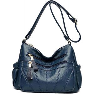 Sac Bandouli&egrave;re Sacs Pour Les Femmes De Poche Multi Sac &Agrave; Bandouli&egrave;re En Pu Souple Sacs &Agrave; Main En Cuir Et Sacs &Agrave; Main, Portefeuilles - Neuf