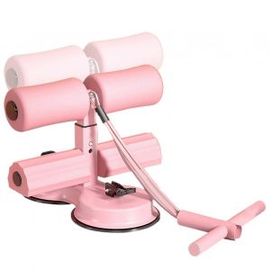 Appareil D'entraînement Abdominal Auxiliaire, Bande De Résistance À Ventouse Pour Abdominaux, Appareil D'entraînement Multifonctionnel Pour Femmes Et Hommes, Rose - Neuf