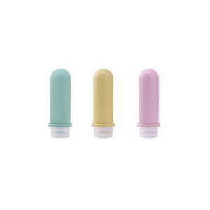 Bouteilles de voyage portables en silicone contenant du liquide 90 ml B - Neuf