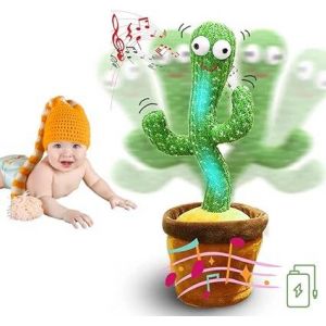 Cactus qui danse et répète ce que vous dites. Poupée cactus avec - Neuf