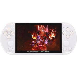Console De Jeux Vidéo Rétro (Blanche) Écran 5,1 Pouces 32 Go 128 Bits - Neuf