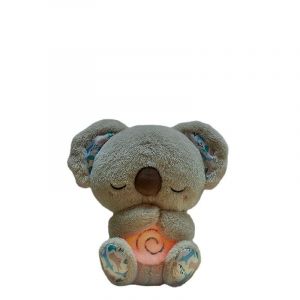 1 Koala anti-anxi&eacute;t&eacute;, peluche portable avec lumi&egrave;res musicales et respiration rythm&eacute;e - Neuf