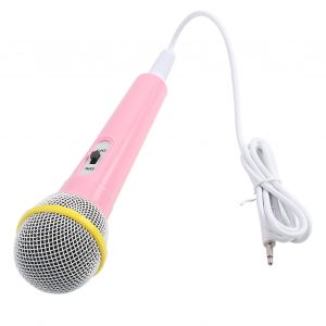 Microphone Pour Enfants, Musique, VidéO, Conte, FêTe, Pour Enfants (Rose) - Neuf