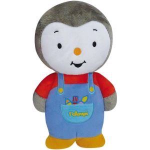ERYI-| Peluche T'Choupi Câlin | 29 Cm | Finition Douce | Licence Officielle | Forme Coussin | Doudou Bébé Enfant | Lavable En Machine 30° | Jouet D¿Éveil Premier Âge | 022902 - Neuf