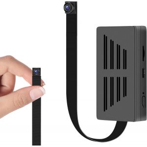 Caméra Espion Mini caméra 64G HD 1080P Portable Caméra Ccachée avec Ddétecteur de Mouvement pour la Surveillance Complète à l'intérieur et à l'extérieur - Neuf