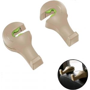 Crochet d'appui-t&ecirc;te de si&egrave;ge arri&egrave;re de voiture 2 Pack d'accessoires de si&egrave;ge de voiture pour sac d'&eacute;picerie de parapluie Sac fourre-tout - Neuf