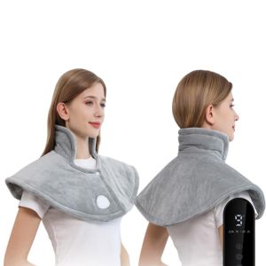 Coussin Chauffant Enveloppant pour Soulagement des Douleurs &agrave; l'&Eacute;paule - 9 Niveaux de Chaleur & Minuteur - Neuf