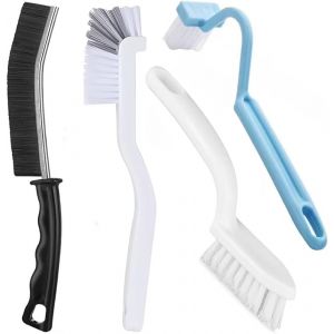 Kal-Brosse De Nettoyage Pour Joints De Carrelage - Brosse De Nettoyage Sous Le Bord Des Toilettes - Outil De Nettoyage Pour Salle De Bain/Douche/Cuisine/Fenêtre - Neuf