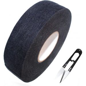 Ruban De Hockey Adhésif Autocollant Hockey Bande De Grip Pour Badminton 25m Poignée De Bâton De Hockey Sur Gazon Pour Raquette De Corde À Sauter Pôle De Golf Apportez 1 Pcs Ciseaux - Neuf